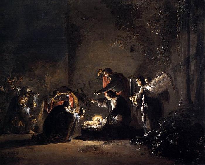 BRAMER, Leonaert Adoration of the Magi France oil painting art